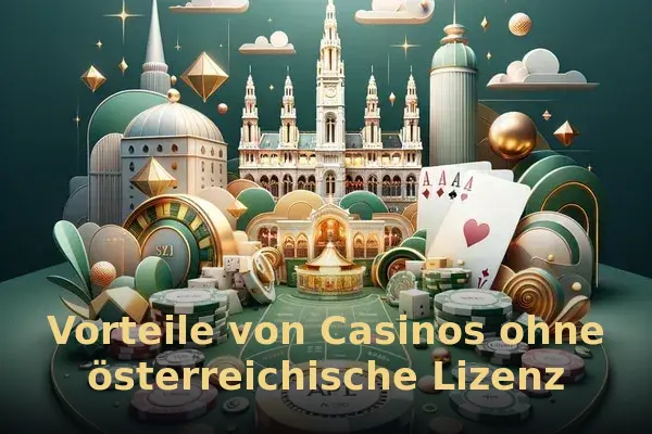 Vorteile von Casinos ohne österreichische Lizenz